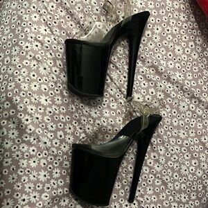 Triple Stack dancer heels